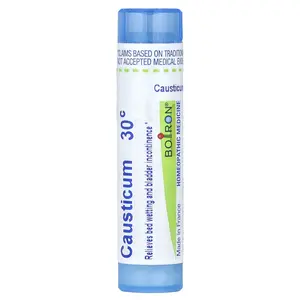 Boiron Causticum, 30C, Incontinence Support, Approx 80 Pellets