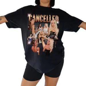 Vintage Tee Featuring Tana Mongeau and Brooke Schofield Podcast Designs Tshirt