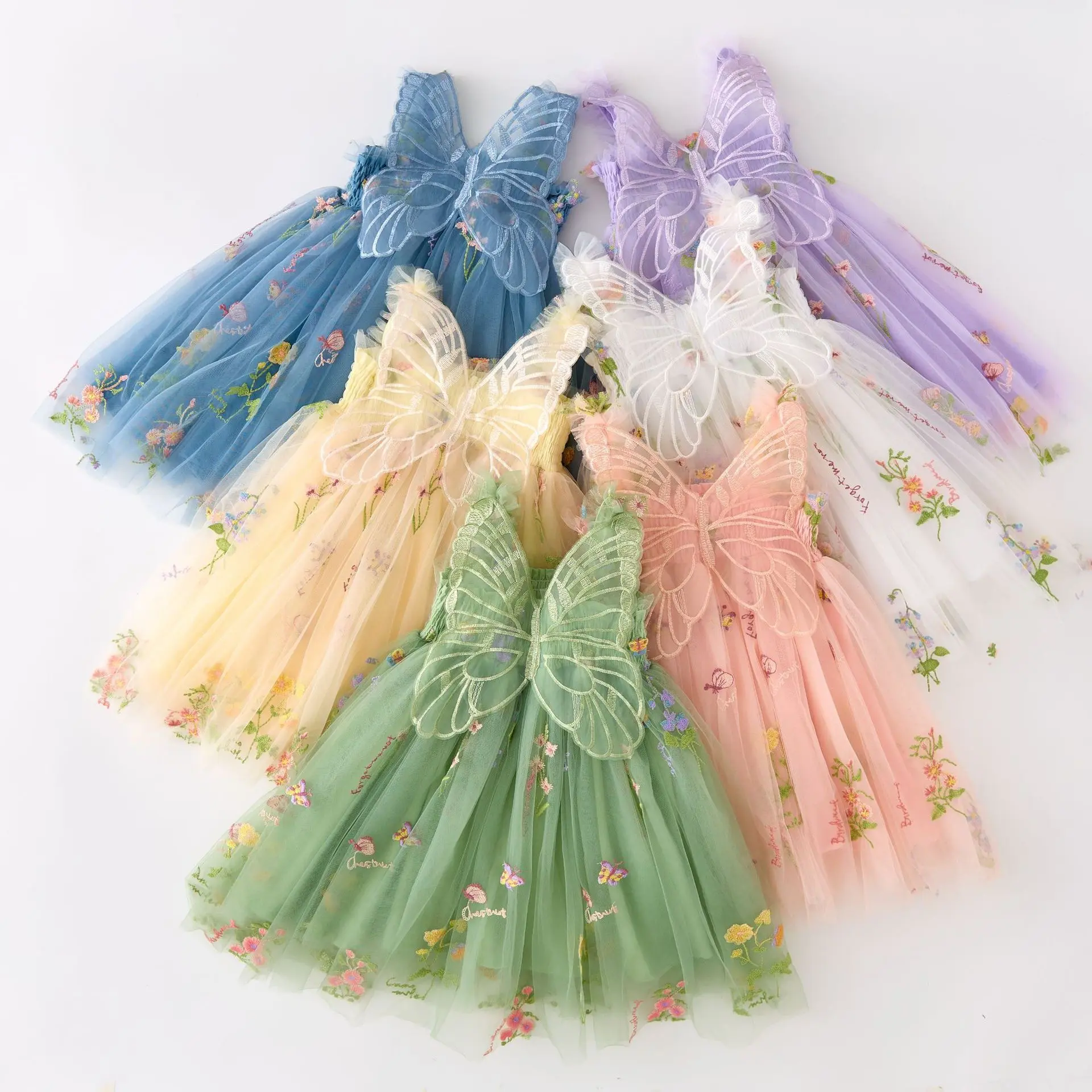 Baby Girls Dress for Flower Butterfly Embroidery Sleeveless Princess Dress 1-5 Years Toddler Kids Birthday Baptism Clothes Cute Summer Dress - TikTok Shop Baby Girls Dress for Flower Butterfly Embroidery Sleeveless Princess Dress 1-5 Years Toddler Kids Birthday Baptism Clothes Cute Summer Dress - TikTok Shop