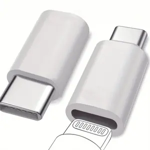 2pcs Lightning to USB-C adapter compatible with Apple Iphone 15 Pro Max Plus, Xiao mi charging cable (charging only), no data/audio and Type-C to USB 3.0 adapter can charge and transfer data compatible with laptops, desktop comput, Usb quick charge