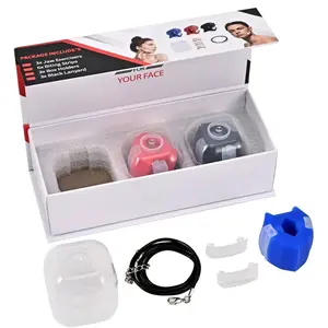 MixiPIK Jawline Exerciser - Heavy-Duty Strength Jaw and Neck Exerciser for Men & Women with 3 Exercisers, 3 Strings, 3 Holders, and 6 Extra Strips for Facial Toning and Stress Relief