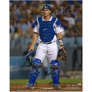 Will Smith Los Angeles Dodgers Autographed 16" x 20" Catchers Gear Photograph - Fanatics Authentic Certified - MLB Memorabilia