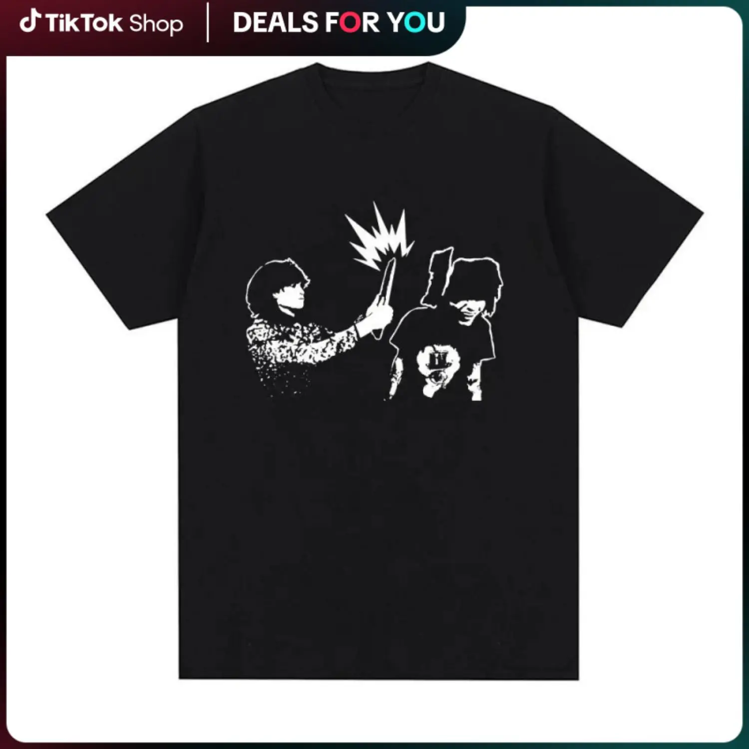 Jake Webber Johnnie Guilbert T Shirts Men's Women Clothing Fashion Vintage Gothic T-shirt Cotton Oversized Short Sleeve T-shirts
