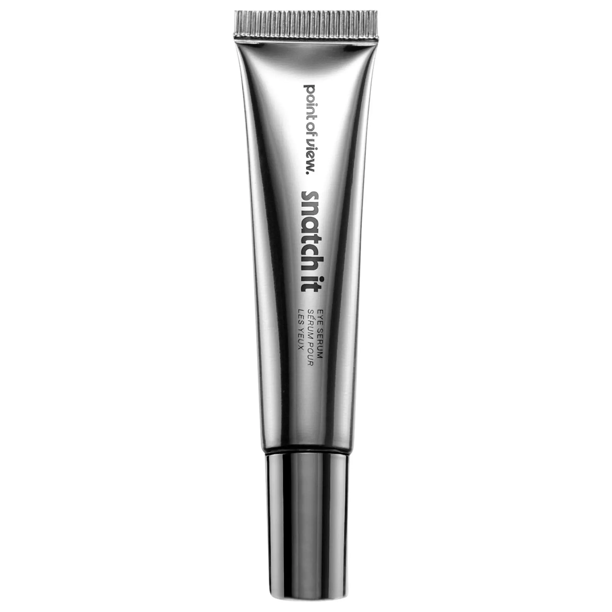 point of view. snatch it eye serum with pdrn and peptides 0.5oz/15ml
