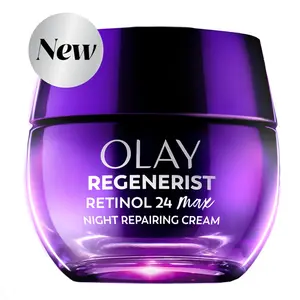 Olay Retinol 24 MAX Night Moisturizer - 24 Hour Hydration, Fine Lines, Wrinkles, Firming, Reducing Dark Spots, Pores, 1.7 oz Olay Retinol 24 MAX Night Moisturizer - 24 Hour Hydration, Fine Lines, Wrinkles, Firming, Reducing Dark Spots, Pores, 1.7 oz