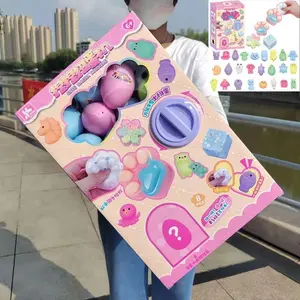 New Product Unzipping And Pinching Spoiler Machine Blind Box 0257-14 Student Doll Pendant Enrollment Hot-Selling Children's Toys