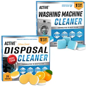 ACTIVE Washing Machine & Disposal Cleaner Bundle
