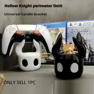 Hollowed Knight Action Figure Toy Model, Knight Game Handle Game Controller Bracket Game Gear, Display Frame Creative Display for Computer Desktop Decoration