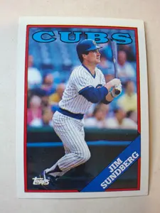 Jim Sundberg 1988 TOPPS Baseball Card