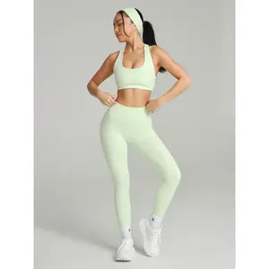 Colorado Fleece Legging - Honeydew