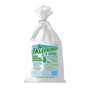 Mission Laboratories 1320-50 Green Wax-Base Kleensweep - 50# Sack
