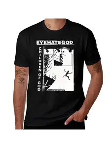 Eyehategod Band Couple T-Shirt, Men's Solid Color High-Quality Luxury T-Shirt, Casual Fitted Short Sleeve Tee, All Seasons Wear