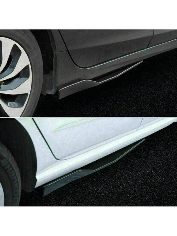 Car Front Lip & Chin Bumper Modification Kit – Designed For Fashion Owners, High-Quality Black PP, Easy Install, Compatible With Most Models!