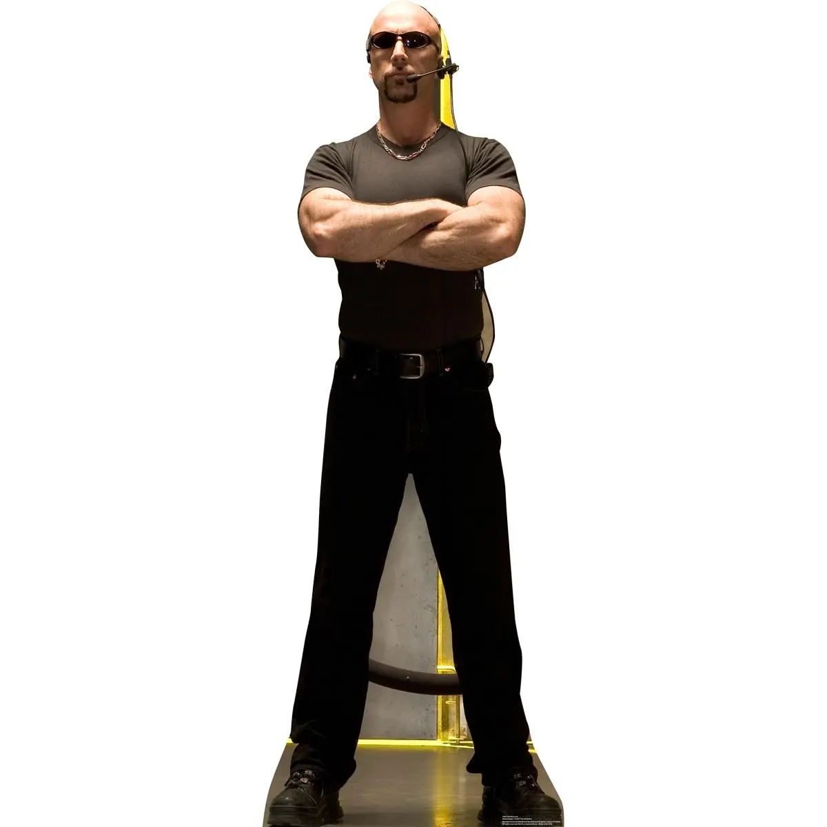 Advanced Graphics 1941 Lifesized Club Bouncer Cardboard Cutout, 74x27 in, Decorative Party & Home Decor Club Bouncer Cardboard Standup