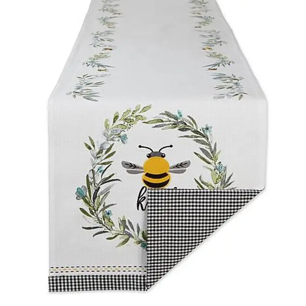 Design Imports Bee Kind Table Runner - 14 x 108