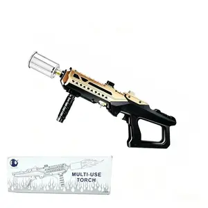 Adjustable Propane Grill Torch, High-Power Multifunctional Cooking Igniter for Grilling, Searing, Baking & Charcoal Starter, Perfect for Chefs, Camping & Home Kitchen (Tank Not Included)