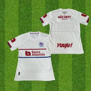 25 26 Honduras CD Olimpia Home Short Sleeve Soccer Jersey White Fans Version Football Jersey