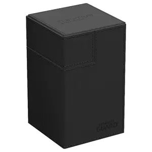 Ultimate Guard Flip'n'Tray 100+ XenoSkin Deck Case — Black