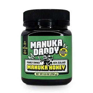 Manuka Daddy, Raw Wellness Honey, Immunity, Direct from New Zealand Non-GMO, Zero Additives, 8.8oz (250g)