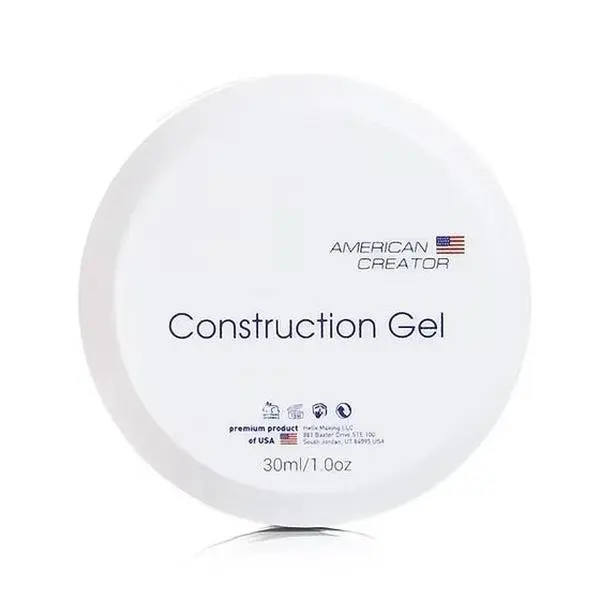 Construction Gel that Strengthens Weak Nails, Reinforcing Formula for Professional Manicure and Nail Care, Helps Maintain a Sharp Square Shape, 30 ml, Soak Off Gel, Builder Gel Nail