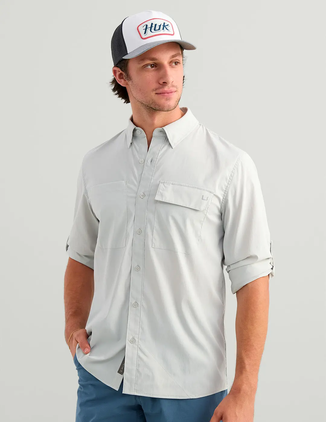 HUK Icon Button-Down