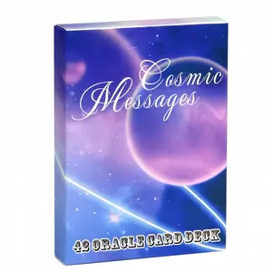 Cosmic Answer Information Oracle Card, 1 Box Cosmic Oracle Card, Fun Card Game, Party Game Cards, Family Party Entertainment Game Card, Mystical Theme, Themed Card Game