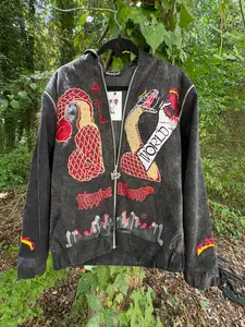 Black Rippherworld denim jackets