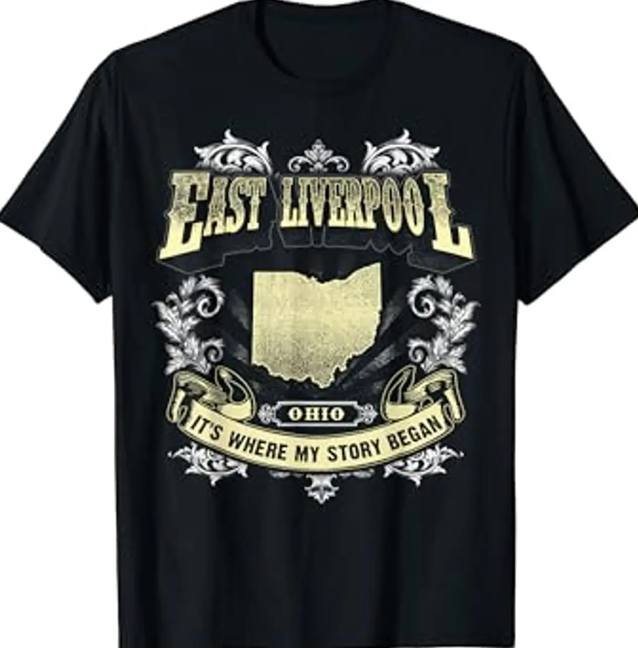 East Liverpool Ohio, It's Where My Story Began T-Shirt ZG3