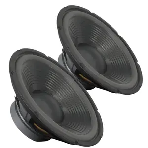 5Core 12 Inch Car Woofer Audio Pair 600W Combined 4Ohm Deep Bass Replacement Sub Woofer Loud Speaker