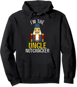 UNCLE Nutcracker Costume Matching Family PJs Gift Christmas Pullover Hoodie - Matthewgol Shop 59B081JWKDM2