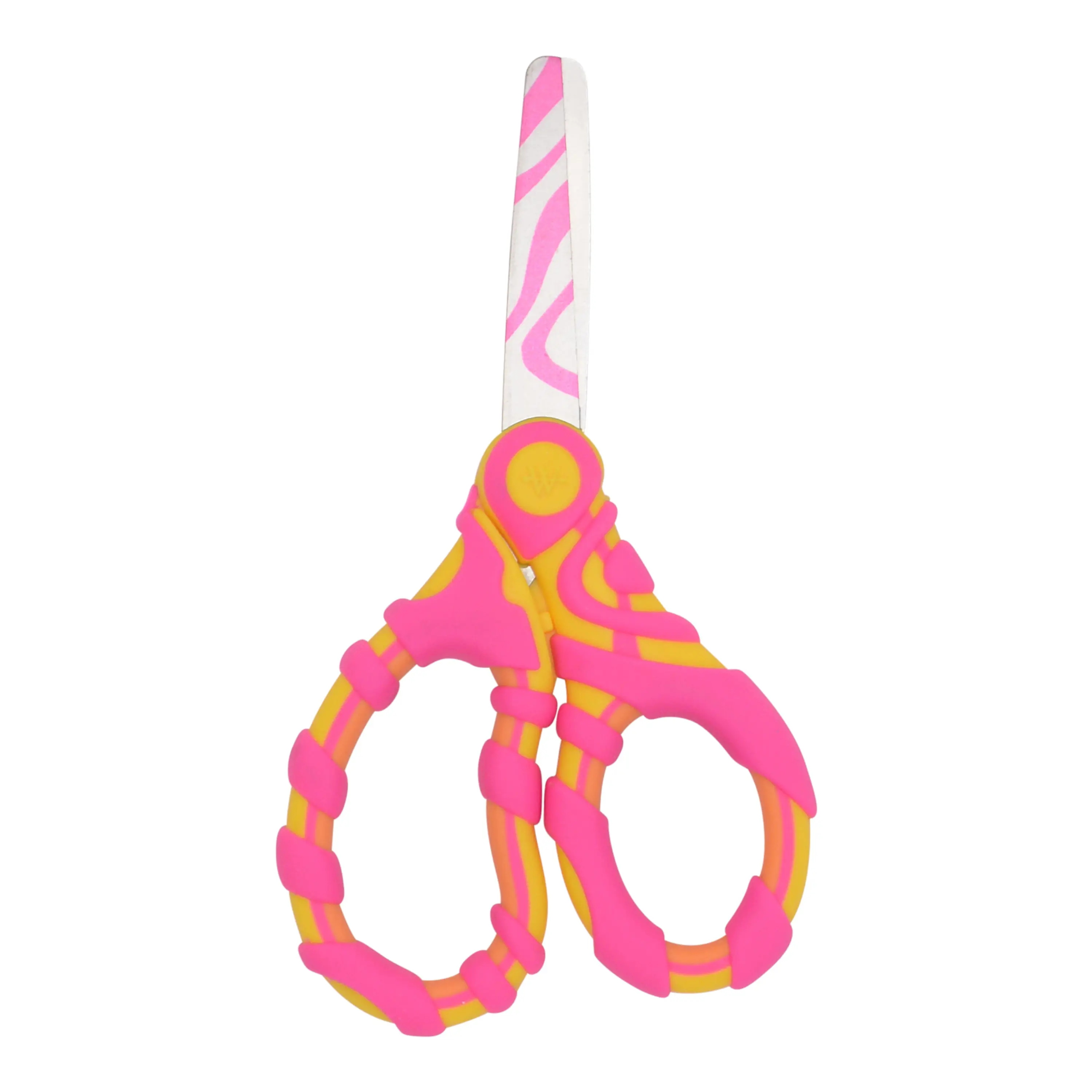 Westcott Vibez 5" Blunt-Tip Safety Blade Scissors, Assorted Colors, for Kids Ages 4+, for School and Craft Projects (67963)