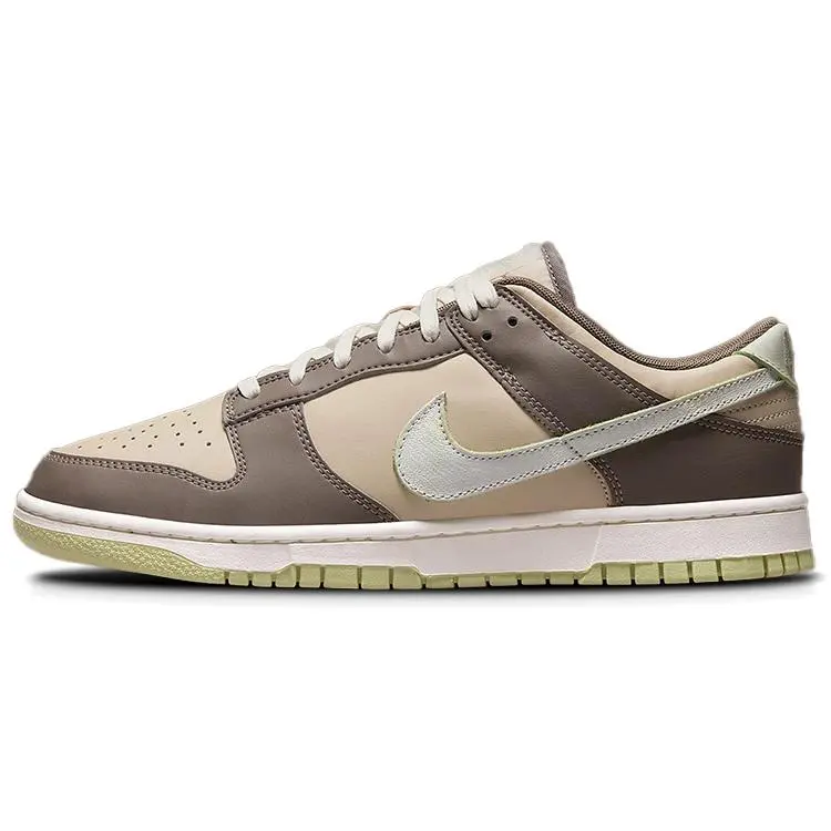 Nike Air Dunk Velcro Tongue Milk Tea Low Top Skate Shoes Men's Brown FB4960-210