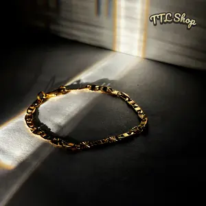 TTL Shop Gold Plated Kids Bracelet - Hypoallergenic Toddler Gift for Boys & Girls