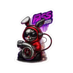 Fuel Up Your Vehicle with Fass Fuel System Sticker - Kiss-Cut Stickers, Fuel System Sticker, Vehicle Accessories, Car Decor, Vinyl Decal