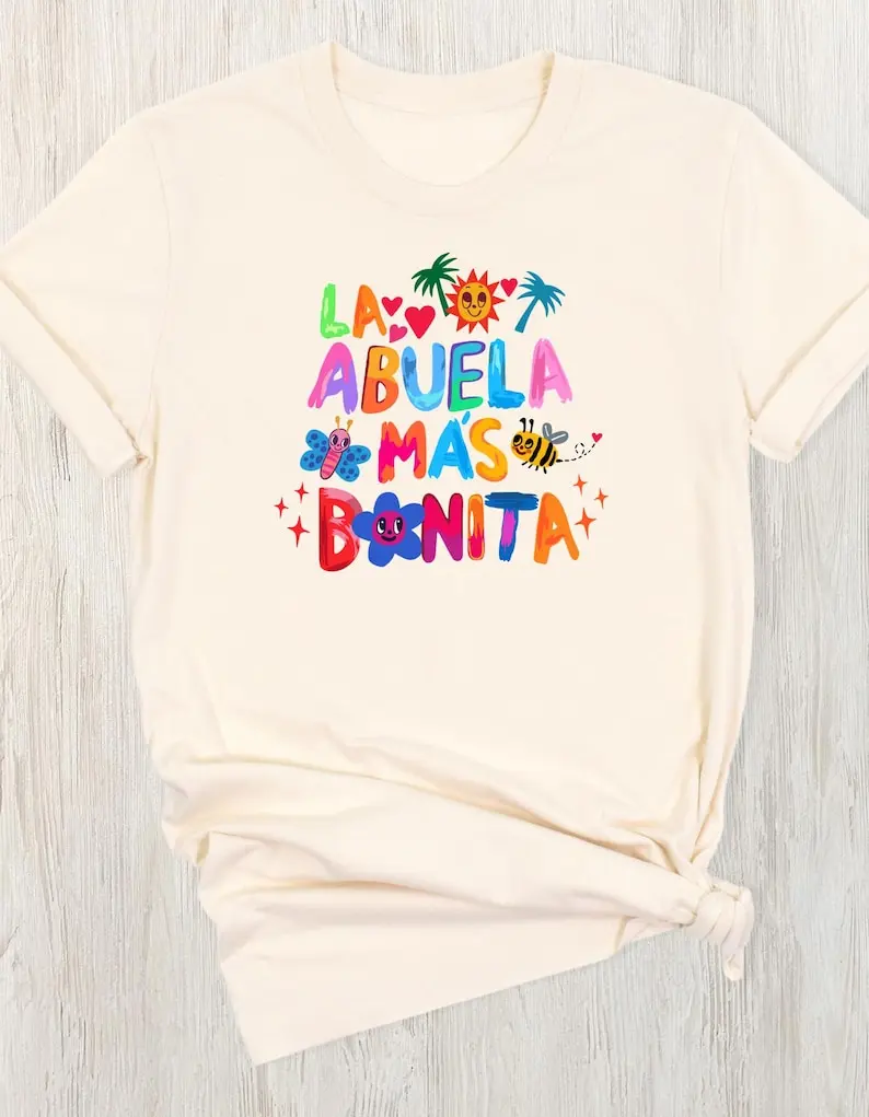 Abuela Shirt for Grandma Shirt, Abuela Gift for Mothers Day Shirt, Abuela Tshirt, Regalos Para Abuela, Shirt Abuela Tee