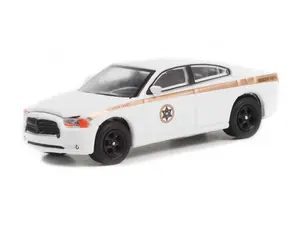 2011 Dodge Charger Pursuit - Absaroka County Sheriff's Department Diecast 1:64 Scale Model - Greenlight 30334