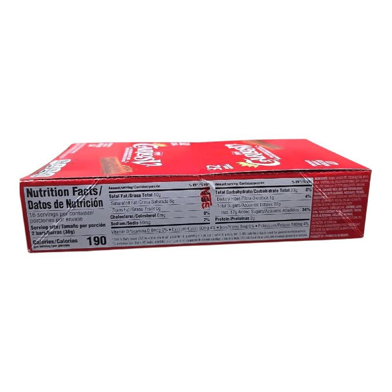 Nestlé Carlos V Mexican Chocolate – 32-Piece Box, Milk Chocolate, Pantry Candy