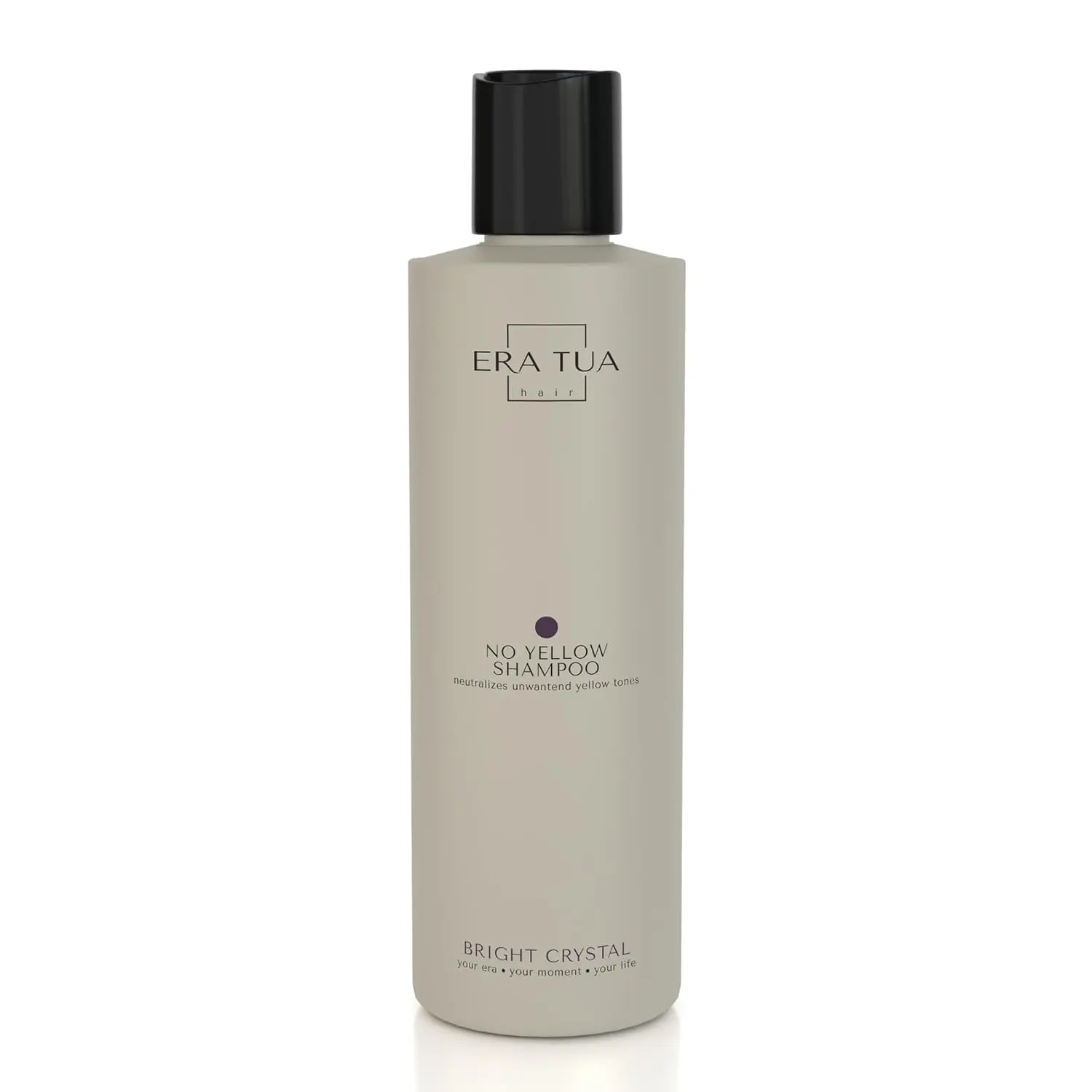 No-Yellow Toning Purple Shampoo | Neutralizes Yellow Tones in Blonde, Silver & Bright Crystal Highlighted Hair | Dutch Made & Formulated | Jasmine & Rose Scent