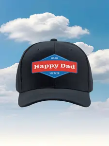 Happy Dad Canada 2026 new model Multi Color Soft Fabric Winter Cap Warm Cozy Unisex Knit Hat with Universal Fit, Casual Hat Versatile Headwear for All Genders & Cold Weather Outfits