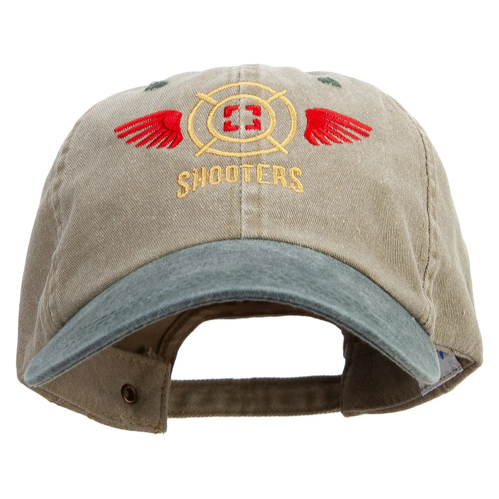 US Shooters Embroidered Pigment Dyed Wash Cap
