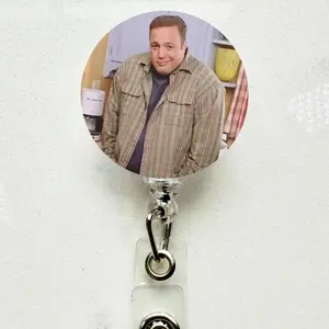 Kevin James Meme Retractable Badge Reel – Funny ID Holder