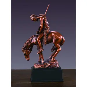 Marian Imports  High End of the Trail Sculpture - 4 x 6.5 in.