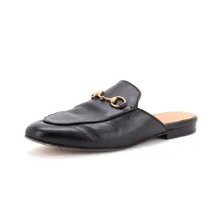 Pre-owned Gucci Women's Princetown Mules Leather by Rebag