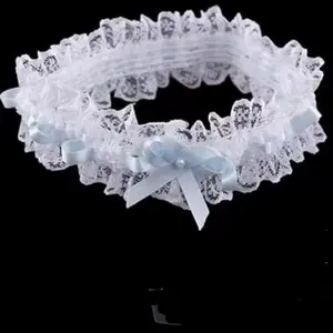 Lace Mesh Leg Ring with Bow Decor, 1 Count Wedding Garter, Fashionable Sexy Bridal Party Accessories, Creative Party Decoration Supplies, Valentine's Day Gift Idea