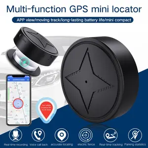Mini GPS Tracker Strong Magnetic Mount Car Motorcycle Truck Trackers Vehicle Realtime Tracking Locator Anti-lost GPS Tracker