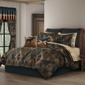 Baja Teal 4 Piece Comforter Set