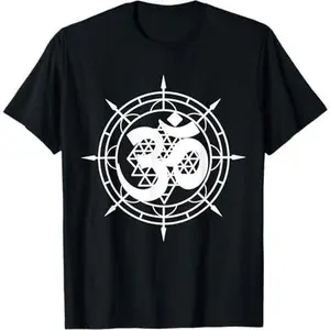 Om Yantra Spiritual Symbol Meditation Yoga Mindfulness Aum T-Shirt