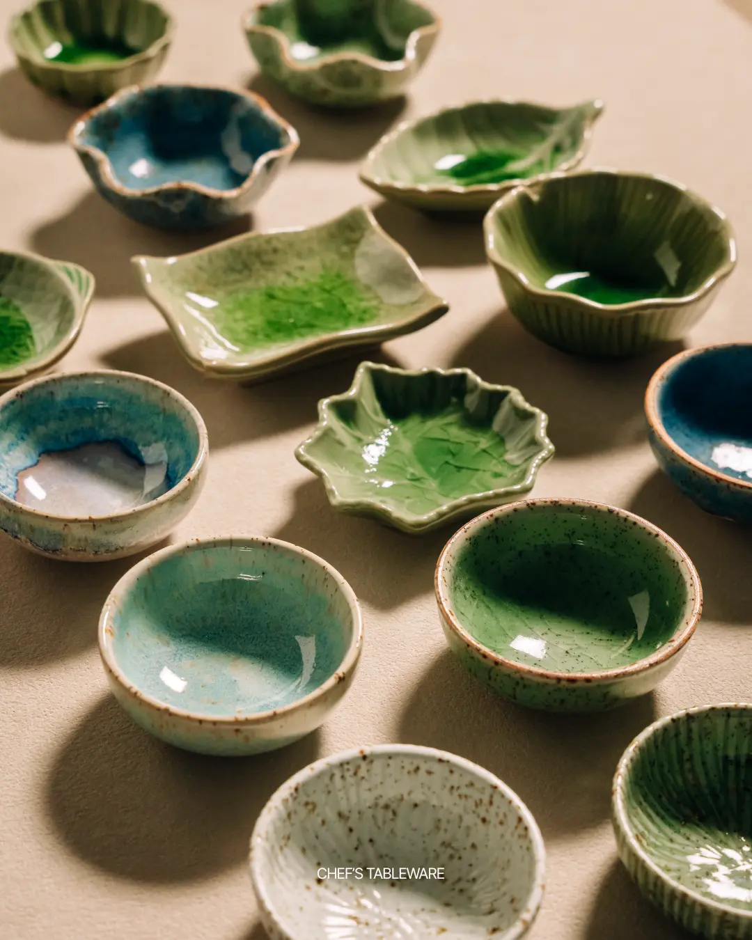 Handmade Ceramic Bowl Collection – Ocean & Earth Glaze Series