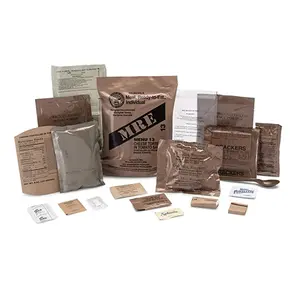 Wornick MRE Meals Ready to Eat, Inspection 2024, 2025 or Better, Emergency Food Supply, Survival Camping Outdoor 12 Pack(A Case, 1, Count)