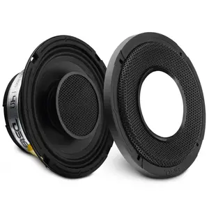 PRO 6.5" Shallow Coaxial Hybrid Mid-Range Loudspeaker with Built-in Driver | 150W RMS 4-Ohm